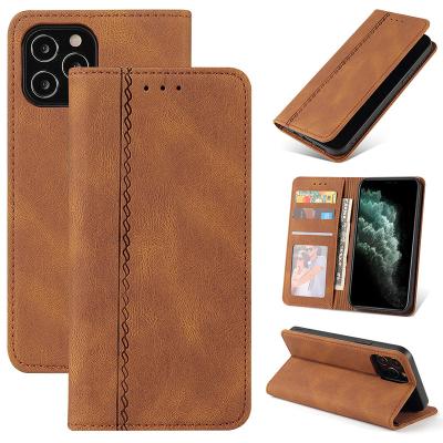 China Shockproof For iPhone 13 Pro Flip Mobile Phone Holders Wallet Stand Case Leather Cover For iPhone 13 12PRO/XR Case for sale