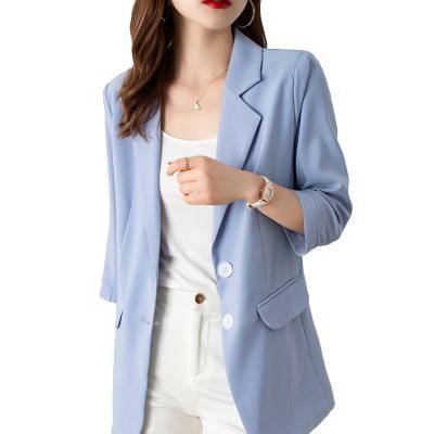 China Breathable Breathable Manufacturers Supply High Quality Fashion Blazer Jacket Women Blazer for sale