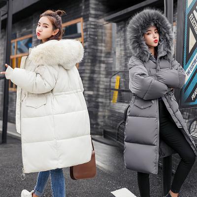 China Warm Waterproof Duck Down Long Jacket For Women OEM/ODM Windproof Coat Winter Running Puffy OEM Raincoat for sale