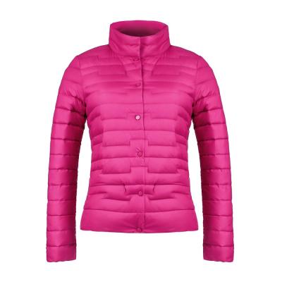 China Custom Made Raincoat Filled Down Duck Down Jackets Coats For Women High Quality Winter Waterproof Fashion for sale