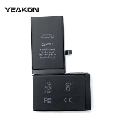 China New YEAKON Mobile Phone Zero-cycle Cell Phone Battery Li-ion Polymer Long Life Compatible For iPhone X Replacement Battery for sale