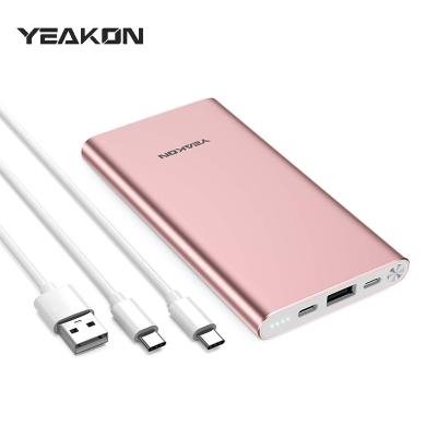 China Type-C fast ning lightweight portable power bank 10000mah battery power PD3.0 input PD3.0 input ultra thin charging backup customized logo for sale