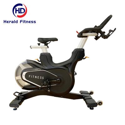 China Commercial Use Big Discount Bodybuilding Cable Machine Gym Spinning Bike (High-End Magnetic Resistance) With Color Customization for sale