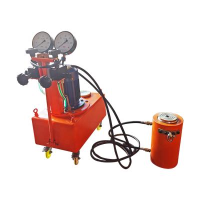 China Commercial Buildings Top Voltage Hydraulic Power Pack Strong Prestress Electric Oil Pump With Pressure Gauge for sale