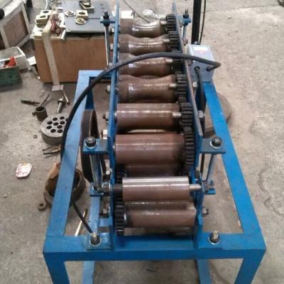 China Product Kinds Lingqiao Flat Type Corrugated Steel Conduit Making Machine for sale