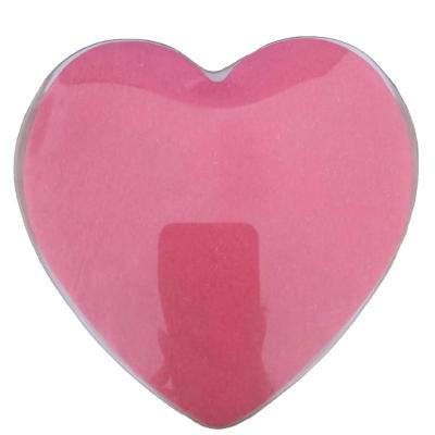 China Heart-shape Paper Color Customized Festival Prom, Bar, Party, Birthday Atmosphere Props Flame Retardant Confetti Fabric Hand Throw Paper for sale