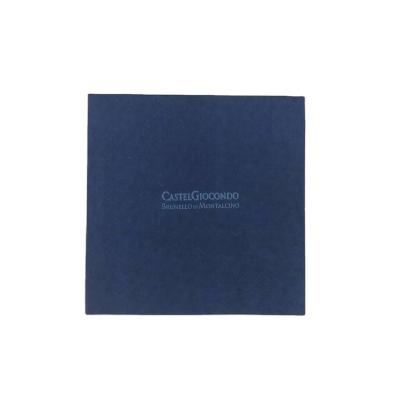 China Custom logo printed multi fold paper napkins solid color paper napkins decoupage color printing pattern colored paper napkin paper for sale