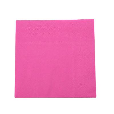 China 25cm*25cm Disposable Colorful 2 Ply Colored Decoupage Tissue Paper Napkins Tissue Paper Hand Towel Table Napkins and Custom Napkins for sale