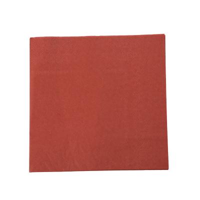 China R012 colorful 25cm*25cm 2ply 20pcs/bag in stock Customized solid color disposable restaurant hand towel table paper napkins and napkins for sale