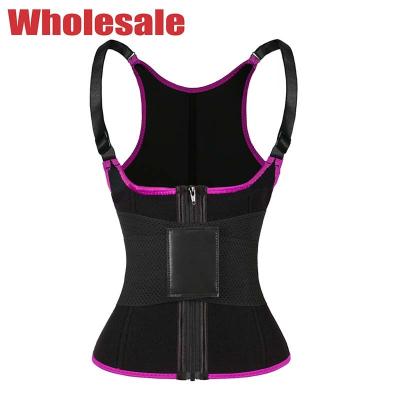 China Plus Size Sauna Vest Adjustable Belt Sweat Vest For Working Out for sale