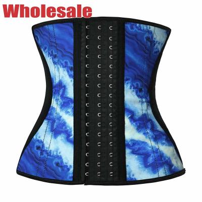 Chine Usage quotidien de lien de colorant de latex de sport de taille d'entraîneur de perte bleue mélangée de For Women Weight à vendre