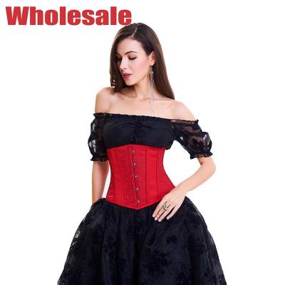 China Bustier y corsé bordados del vestido del corsé del vendaje 2XL para las muchachas en venta