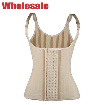 China Nackte bodybuildende Taillen-Trainer-Adjustable Shoulder Strap-Körper-Taille Cincher-Weste zu verkaufen