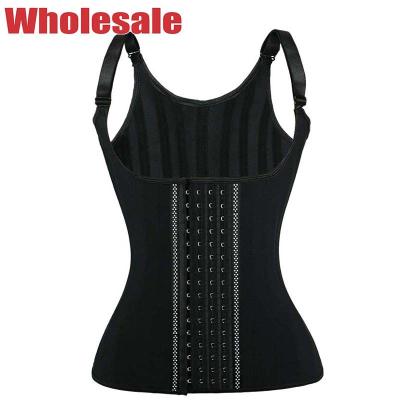 China Neopren-bodybuildende Taillen-Trainer-Adjustable Shoulder Strap-Körper-Taille Cincher-Weste zu verkaufen