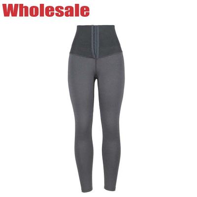 China Spring Hook Eyes Waist Trainer Leggings High Waisted Seamless Leggings for sale