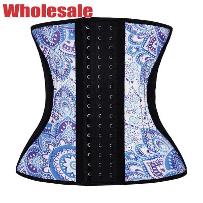 China Filas azules de la impresión floral 3 del instructor Lower Belly Pooch Winter Use de la cintura del gancho en venta