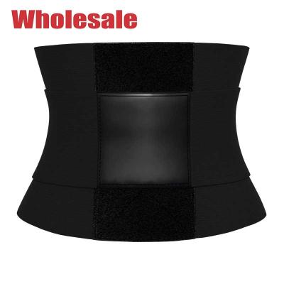 China Instrutor elástico ajustável por atacado Sauna Waist Trimmer da cintura para as mulheres MHW100304B à venda