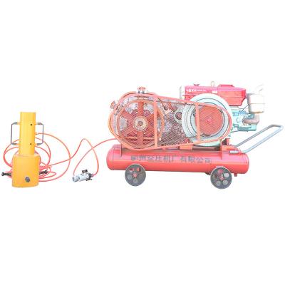 China Hotels Flood Control Pile Planting Machine Air Pile Driving Vibratory Hammer For Pile Driving On Sale for sale