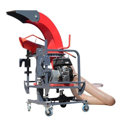 China Ustfall Leaf Gathering Suction Machine Product Gasoline Leaf Suction Machine Chipper Shredder Palm Leaf Machine for sale