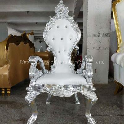 China Luckygoods high quality cheap kids king wedding queen throne chair wedding hotel chairs on sale SF210511-36 for sale