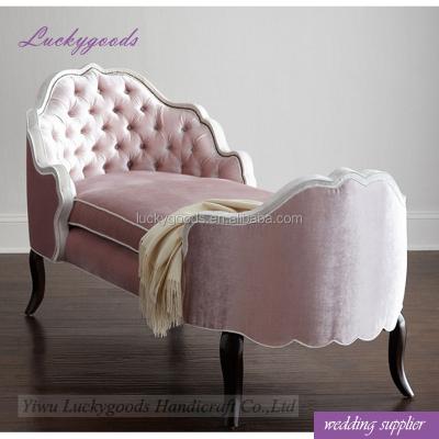 China Bulk Light Pink Hotel Chair LG20180402-6 Single Leisure Sofa Chair Bedroom Sofa Chair for sale