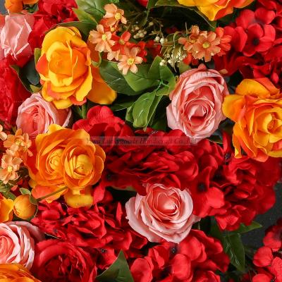 China Custom Events Decoration LFB1693-Long Rose Peony Rose Flower Band Wedding Flower Wall for sale