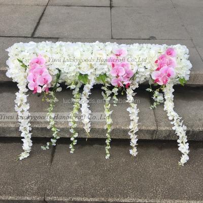 China Luckygoods best high quality artificial flower wedding flower centerpiece for stage decoration depends on different design and customer requirement for sale