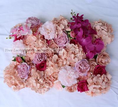 China LFB1223 Wedding Event Occasion Decorative Half Round Flower Arrangement With Round Metal Stand LFB1223 for sale