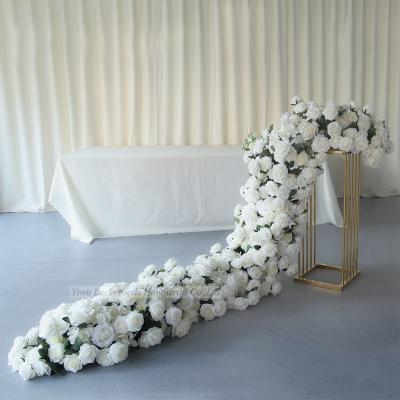 China Events Decoration LFB1305-2 Table Artificial Flower Centerpieces Long For Wedding Decoration for sale