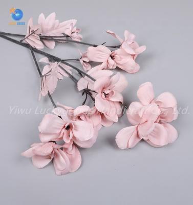 China Home Deocr LF1022 Luckygoods Artificial Home Flower Orchid For Wholesale Wedding Home Decoration for sale