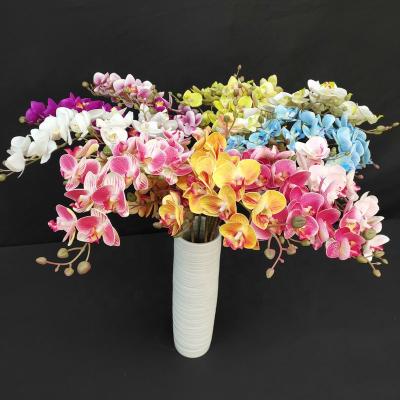 China LF821 Luckygoods Durable Multicolor Butterfly Orchid Flowers Artificial Flower For Home Decor Wholesale for sale