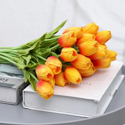 China New Tulip For Home Decoration Flowers Natural Designed High Quality Artificial Wedding Party LF898 Luckygoods for sale