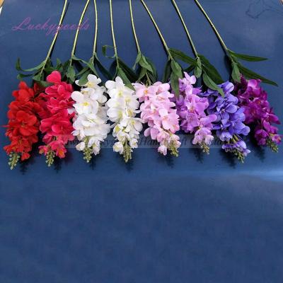 China LF661 Popular Selling Artificial Hyacinth Flower For Flower Arranging And Vase Decoration 40cm Length for sale