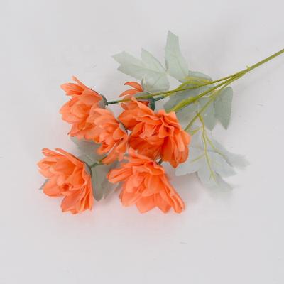 China LF843 Luckygoods Modern Wedding Artificial Silk Decoration Peony Bouquet Artificial Flowers For Wedding Decoration for sale