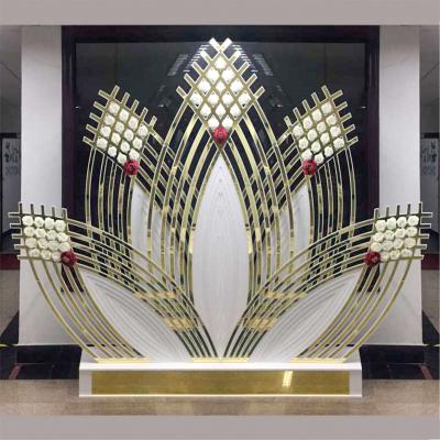 China LS20191205-24 Wedding Modern Design Hotel Decoration PVC Panels For Wedding Background Stage Decoration for sale