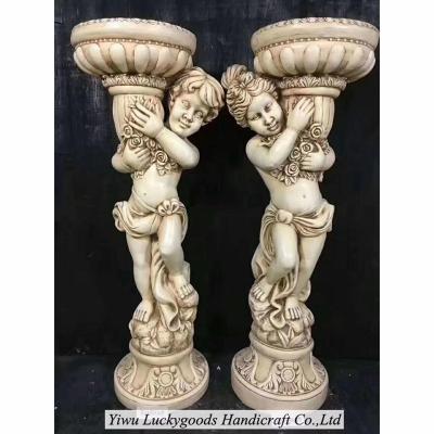 China LK20190809-29 Western Hot Sale Boy Girl Statue Garden Decoration Greek Sculpture for sale