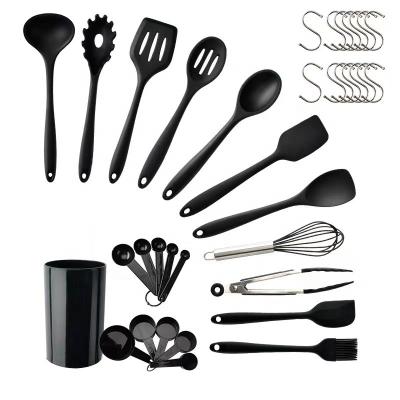 China Sustainable 14 Piece Silicone Spatula Food Clip Integrated Silicone Cooking Tool Kit for sale