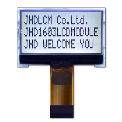 China Factory production LCD small 1.5 inch interface LCD display JHD1603-G13BTW-G 1.5 inch for sale