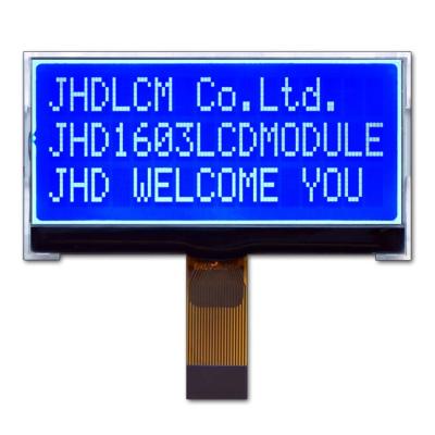 China LCD1603 LCD 1603 Character LCD Display Blue Screen Show Blue Blacklight LCD Module JHD1603-G03BFW-B 2.4 for sale