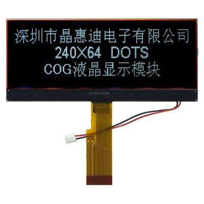 China UC1608 Controller Graphic Cog Lcd Module 240X64 Resolution Lcd JHD24064-G28PSWD-BL 4.0 for sale