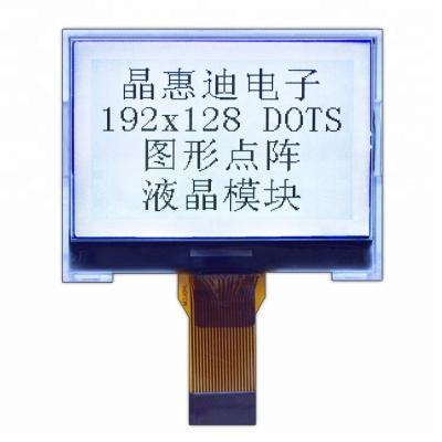 China 192X128 Tooth LCD Module With JHD192128-G06BTW-B 1.9 Inch Connectors for sale