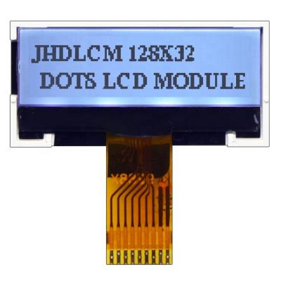 China FSTN 128x32 Industrial LCD Display 1.2 Inch 1.2 Inch LCD Panel Screen JHD12832-G145BTWF-G for sale