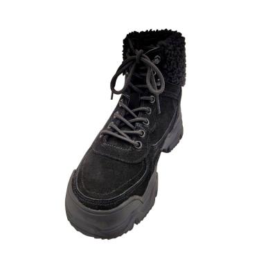 China Girls Women Kids Winter Breathable Female Flats Outdoor Warm Chelsea Thick Bottoms Increasing Boot for sale