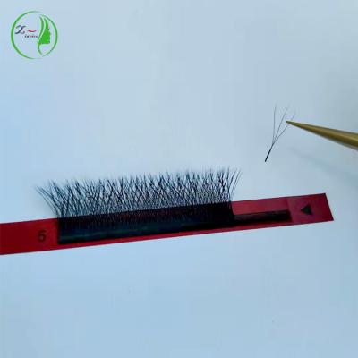 China 2022 New Design 0.07 Zwo Design 0.07 Clover Eyelash 3D Natural Soft Individual Fake Sham Shamrock Eyelash Extension for sale