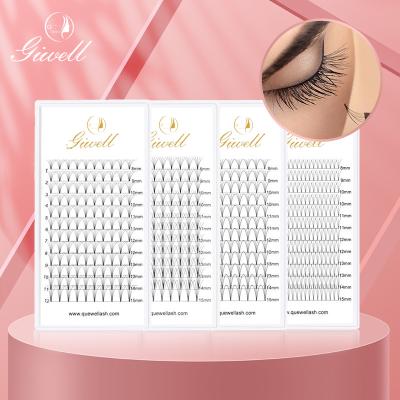 China Professional PBT GIWELL fiber korean faux mink premade individual volume eyelash extension for sale