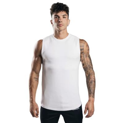 China QUICK DRY Custom Fashion Custom Logo Printed Designer Mens Shaping Sleeveless Gym Tank Tops Mens Tank Tops Travel Vest for sale