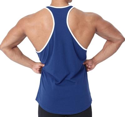 China QUICK DRY fitness y back custom sleeveless tank tops for man maker design men sporty tank tops for sale