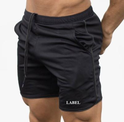 China wholesale custom made Anti-wrinkle men short pants silk screen printing logo mesh men shorts fashion active shorts for sale