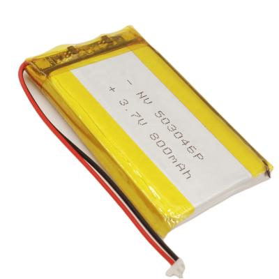 China High Quality Toys Rechargeable Lipo Battery 2.96wh 503046P 3.7v 800mah for sale