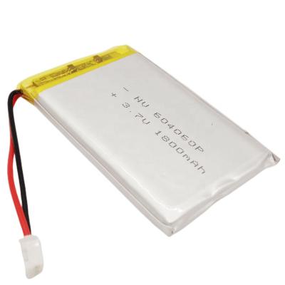 China High Quality Toys Rechargeable Lipo Battery 6.66wh 604060P 3.7v 1800mah for sale